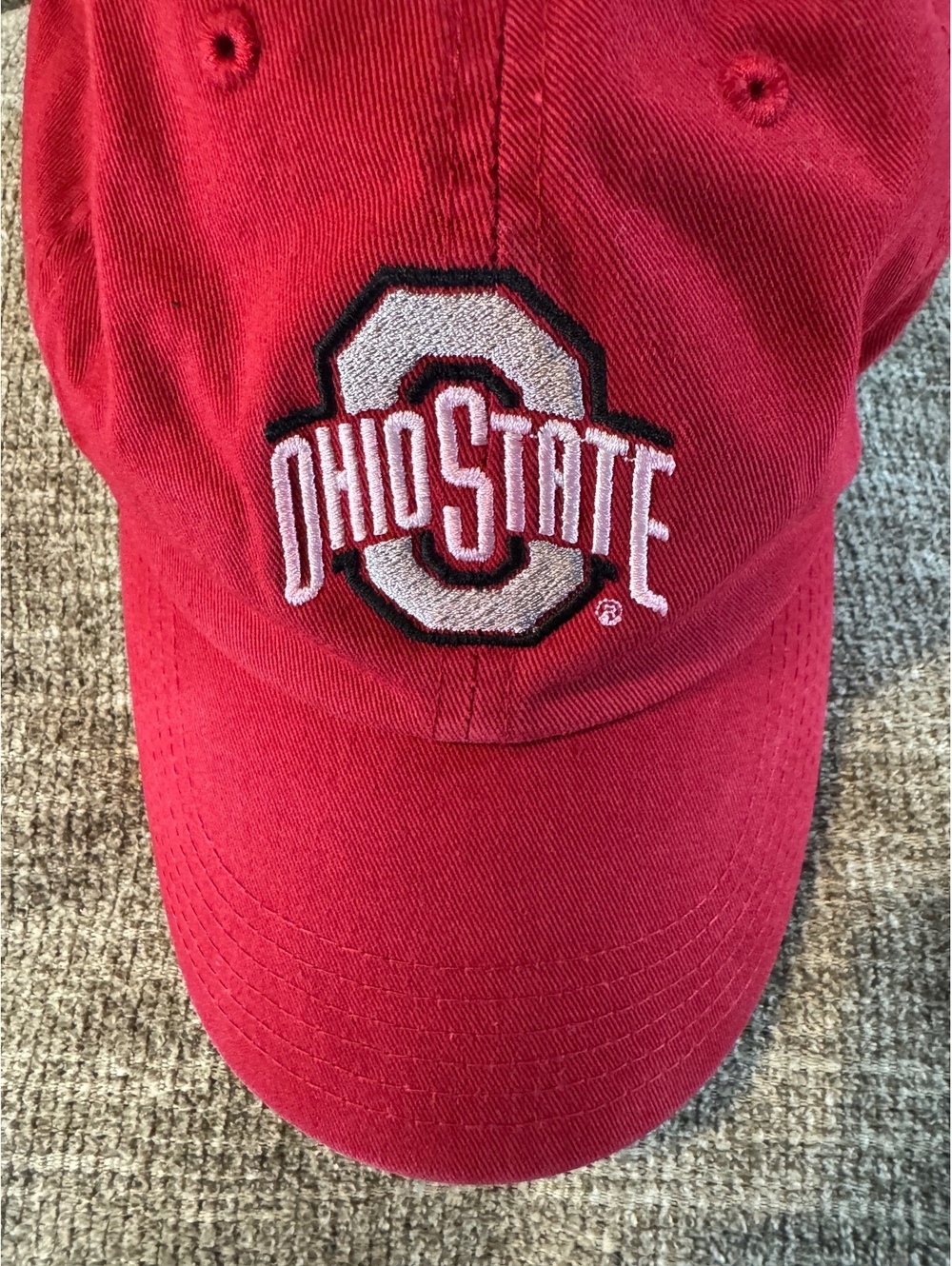 Official Ohio State Buckeyes Red adjustable OSFA - Picture 10 of 10